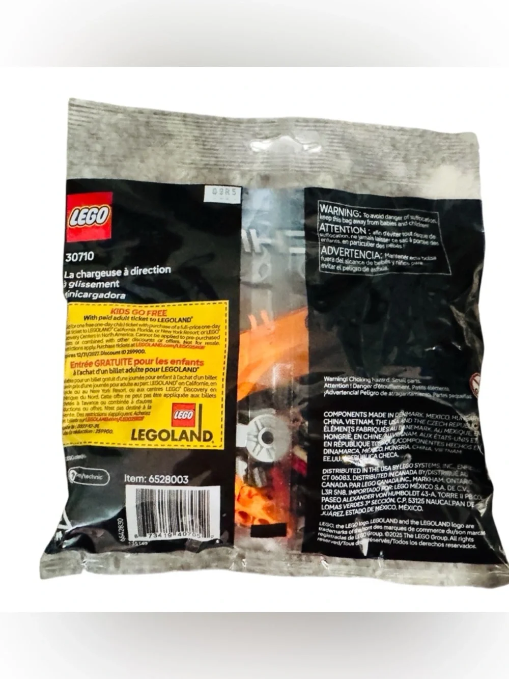 LEGO® Technic™ Skid-Steer Loader 30710 Construction 52 Pieces - Picture 3 of 4
